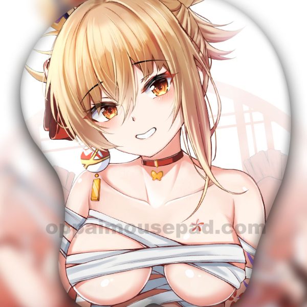 Yoimiya 3D Oppai Mouse Pad | Genshin Impact Ver2