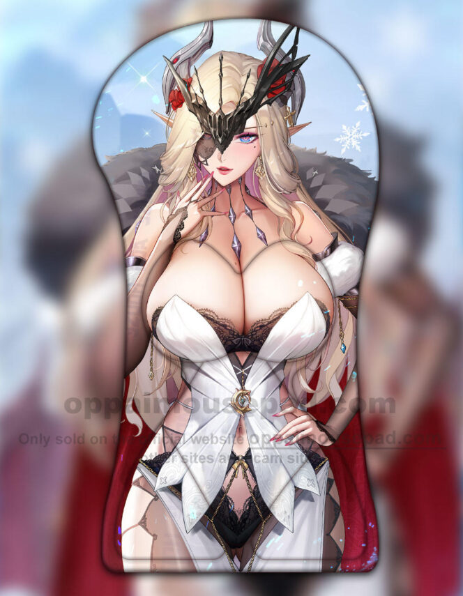 La Signora Half Body 3D Mouse Pad Genshin Impact