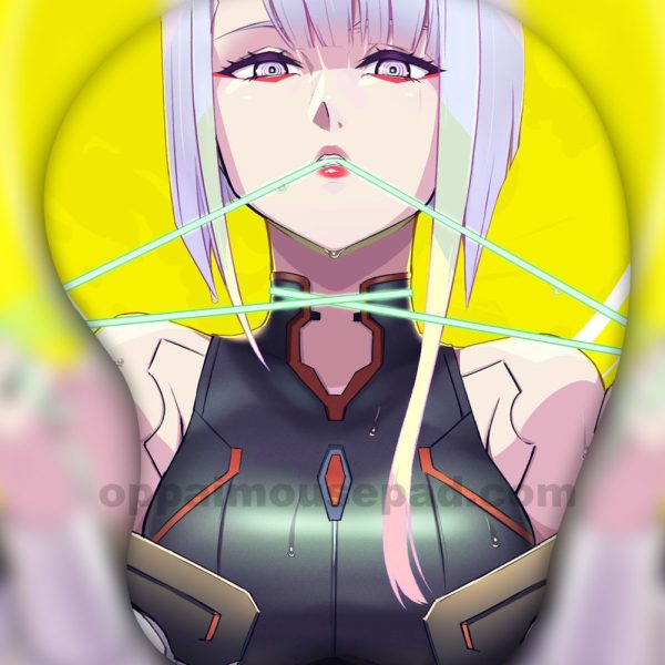 Lucy 3D Oppai Mouse Pad | Cyberpunk Edgerunners