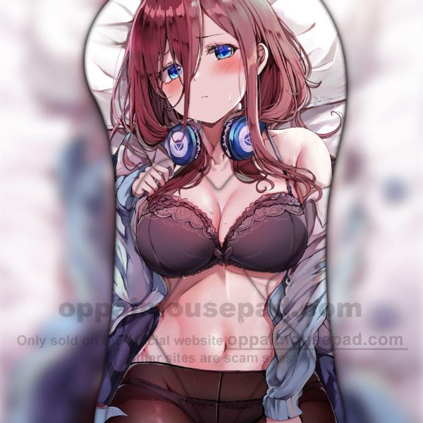Miku Nakano Half Body 3D Mouse Pad | 5Toubun no Hanayome