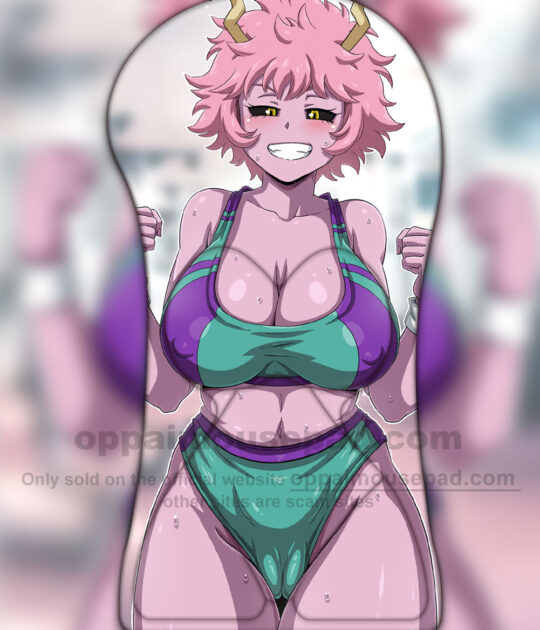 Mina Ashido Half Body 3D Mouse Pad | My Hero Academia