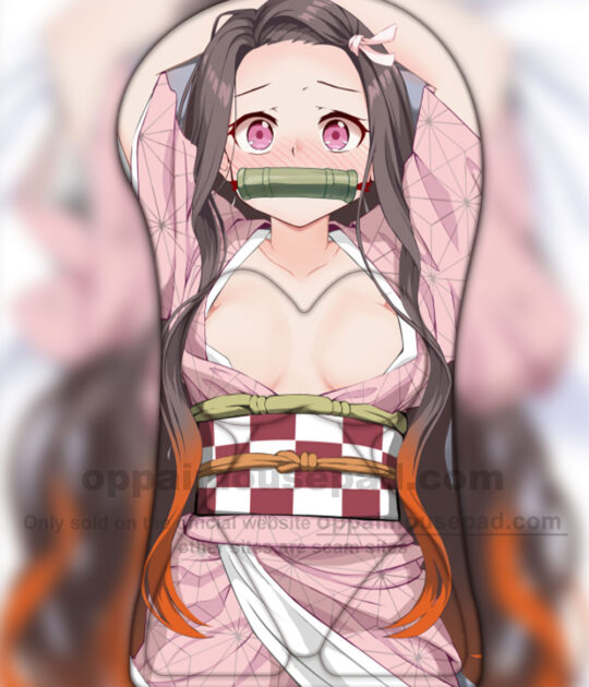 Nezuko Kamado Half Body 3D Mouse Pad | Kimetsu no Yaiba Ver1