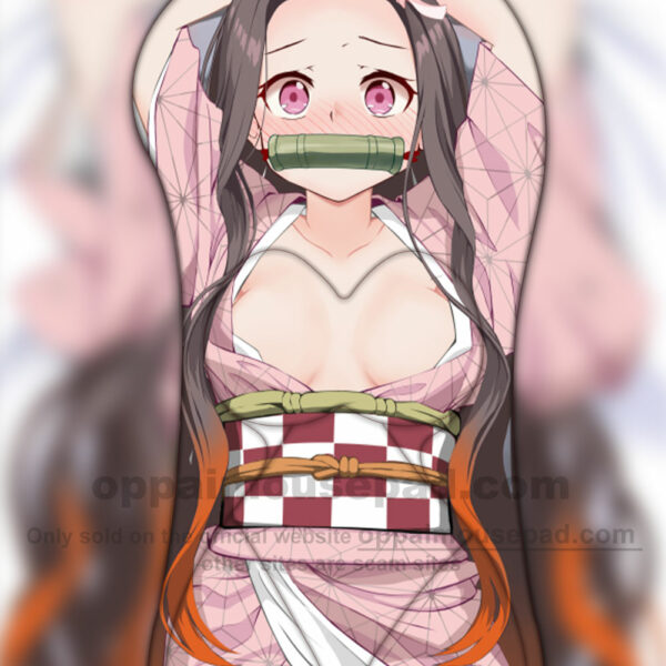 Nezuko Kamado Half Body 3D Mouse Pad | Kimetsu no Yaiba Ver1