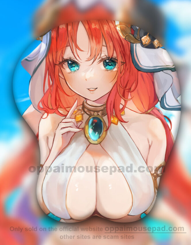 Nilou 3D Oppai Mouse Pad Genshin Impact