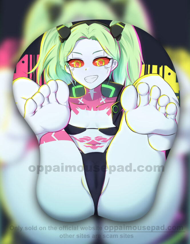 Rebecca 3D Butt Mouse Pad Cyberpunk Edgerunners 1