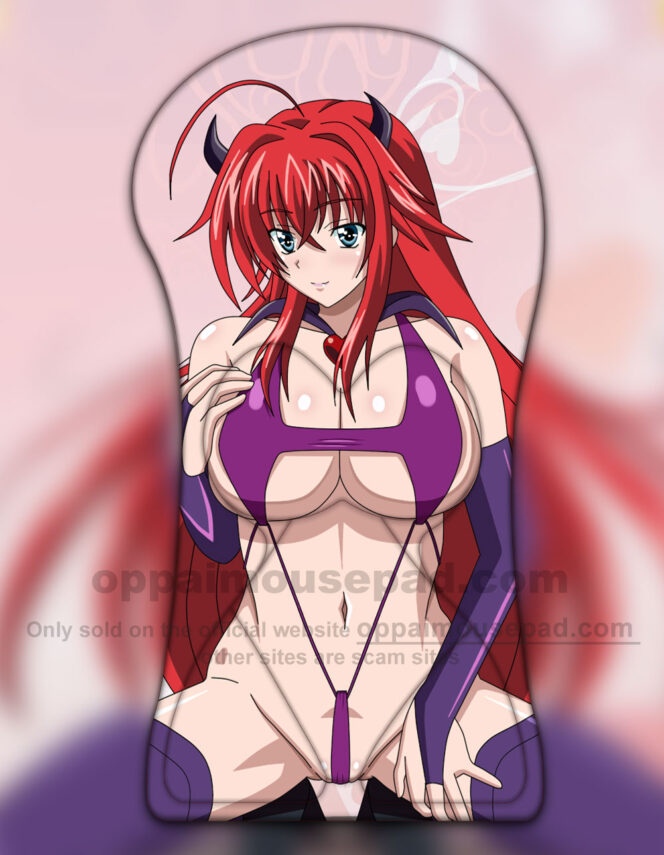 Rias Gremory Half Body 3D Mouse Pad High School DxD