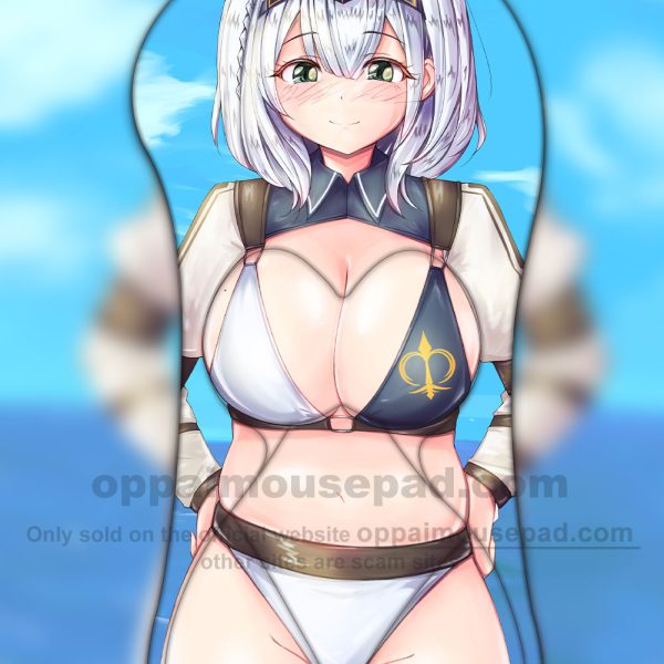 Shirogane Noel Half Body 3D Mouse Pad | Virtual YouTuber