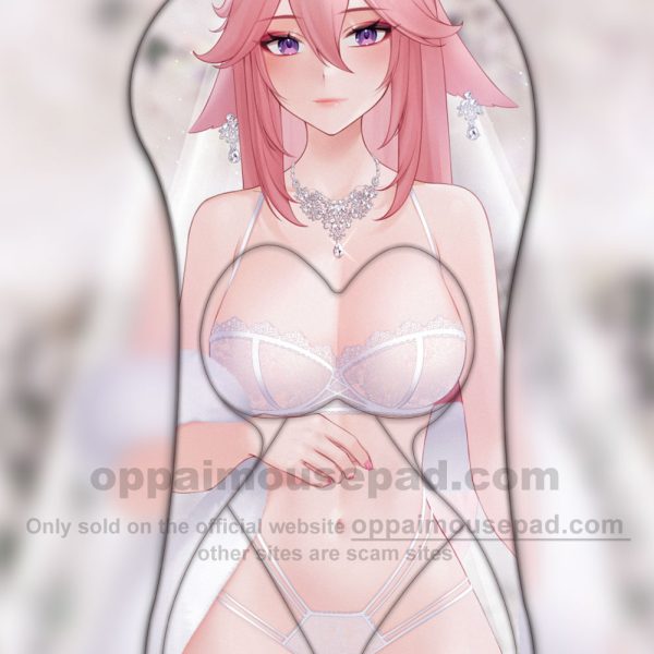 Yae Miko Half Body 3D Mouse Pad | Genshin Impact