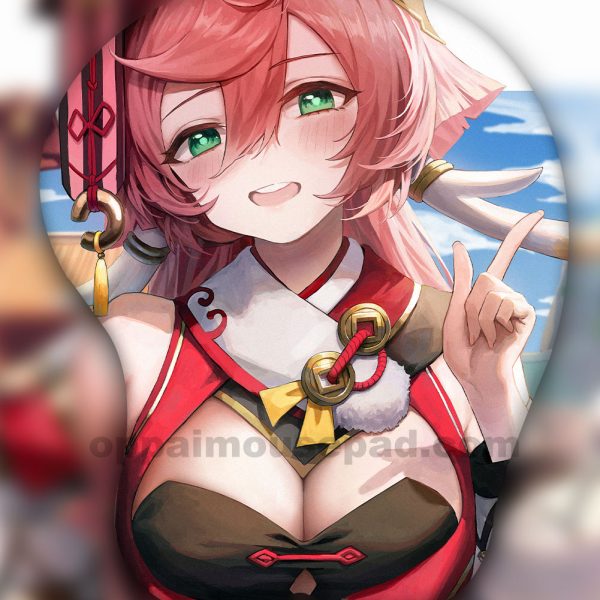 Yanfei 3D Oppai Mouse Pad | Genshin Impact