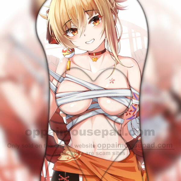 Yoimiya Half Body 3D Mouse Pad | Genshin Impact Ver2