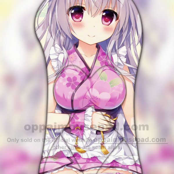 Blanc Half Body 3D Mouse Pad