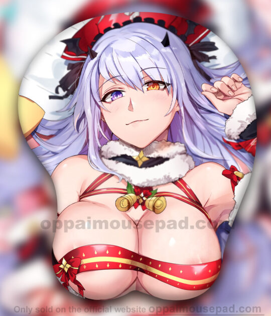 Christmas Io 3D Oppai Mouse Pad | Phantasy Star Online