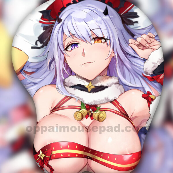 Christmas Io 3D Oppai Mouse Pad | Phantasy Star Online