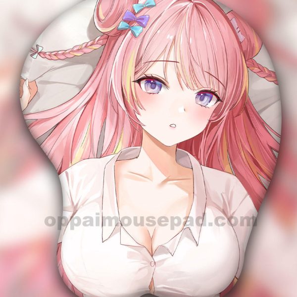 Cute Girl 3D Oppai Mouse Pad Ver2
