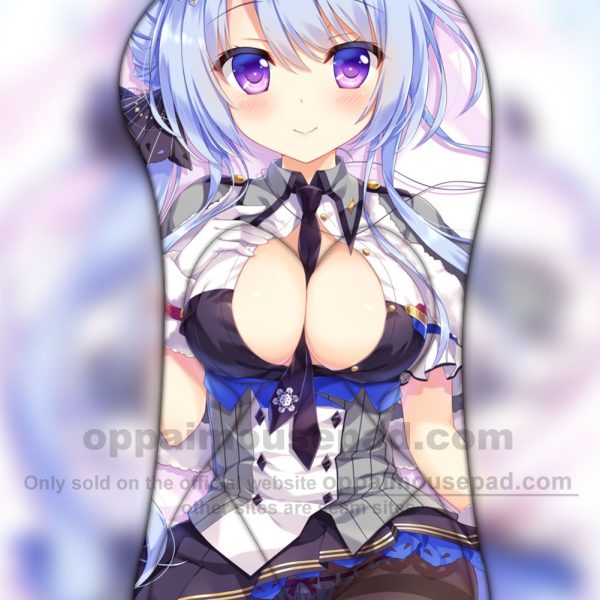 Ekichou Kitsune Half Body 3D Mouse Pad