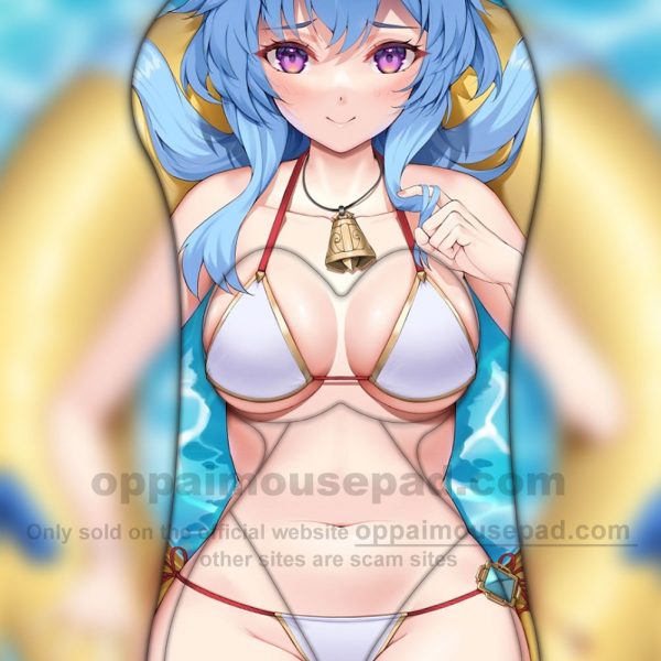 Ganyu Half Body 3D Mouse Pad | Genshin Impact Ver3