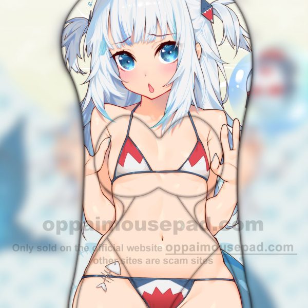 Gawr Gura Half Body 3D Mouse Pad | Hololive