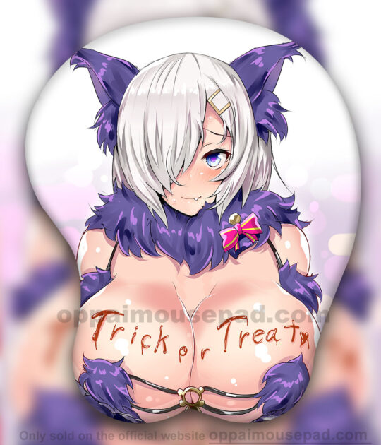 Halloween Mash Kyrielight 3D Oppai Mouse Pad | Fate Grand Order