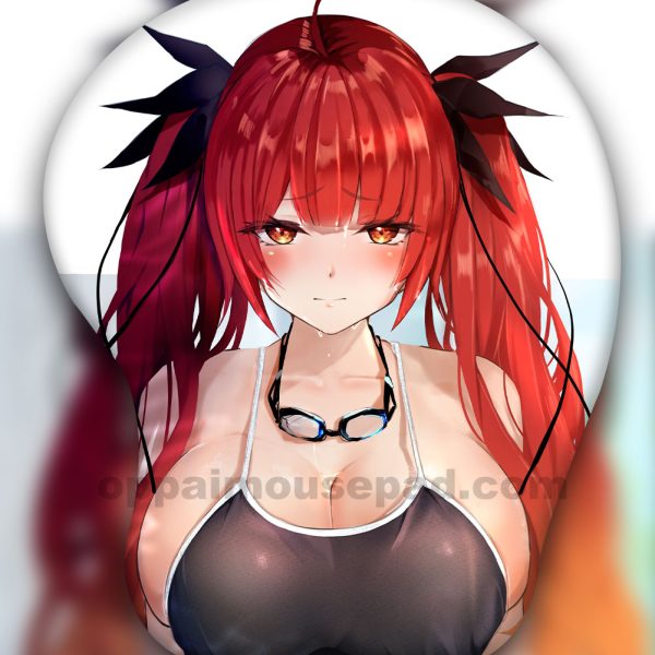 Honolulu 3D Oppai Mouse Pad | Azur Lane