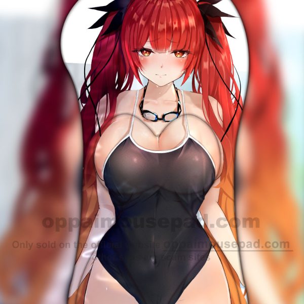 Honolulu Half Body 3D Mouse Pad | Azur Lane