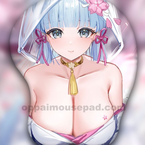 Kamisato Ayaka 3D Oppai Mouse Pad | Genshin Impact Ver1