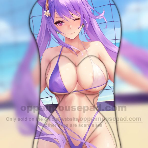 Keqing Half Body 3D Mouse Pad | Genshin Impact Ver1