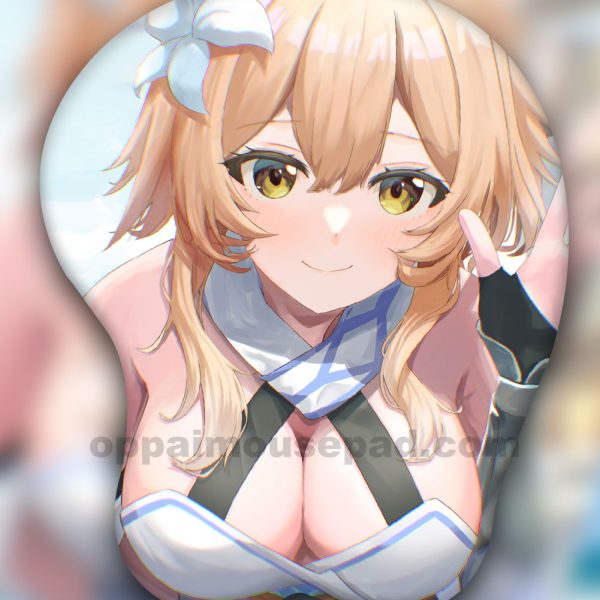 Lumine 3D Oppai Mouse Pad | Genshin Impact Ver2