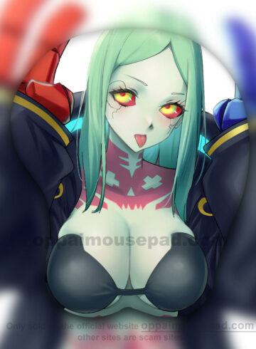 Rebecca 3D Oppai Mouse Pad | Cyberpunk Edgerunners Ver1