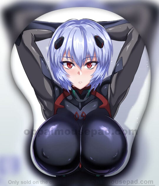 Rei Ayanami 3D Oppai Mouse Pad | Evangelion