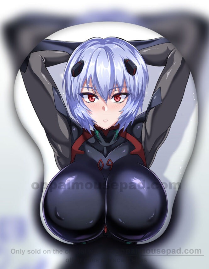 Rei Ayanami 3D Oppai Mouse Pad Evangelion