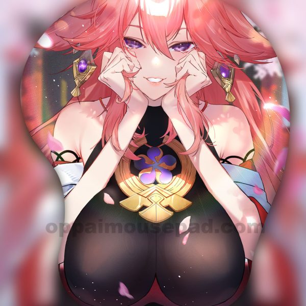 Yae Miko 3D Oppai Mouse Pad | Genshin Impact Ver2