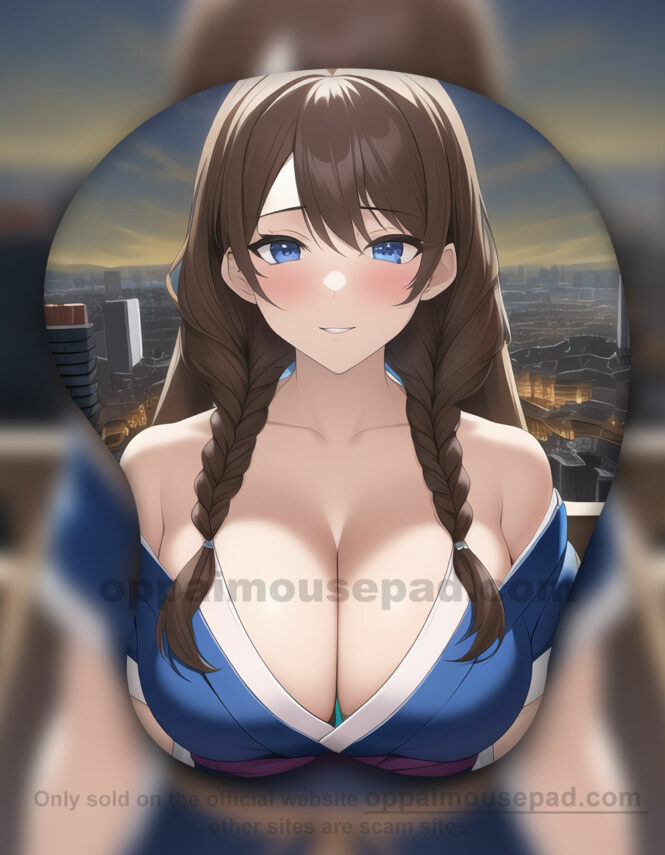 Anime Girl 3d Mouse Pad