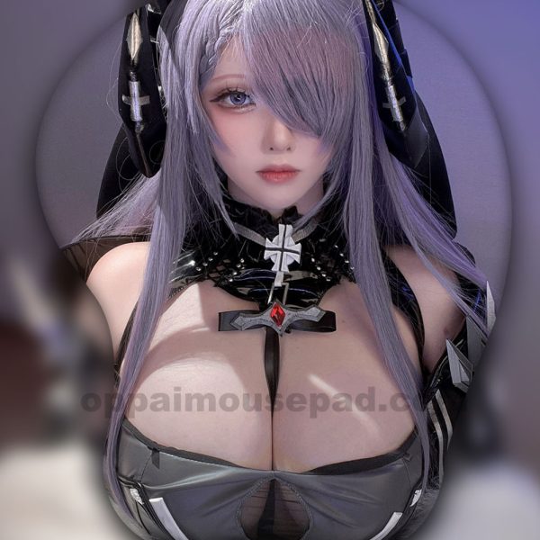 August von Parseval Oppai Mousepad | Azur Lane Ver1