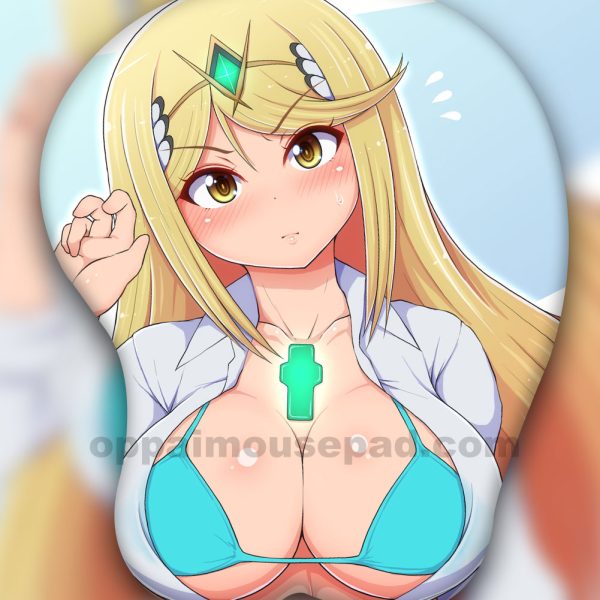 Mythra Oppai Mousepad | Xenoblade