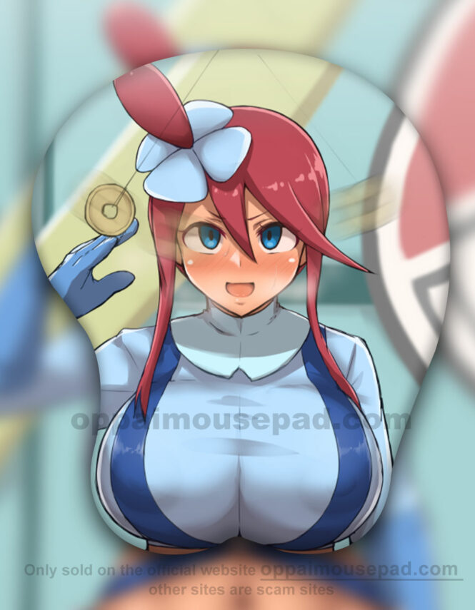 Skyla Oppai Mousepad Pokemon