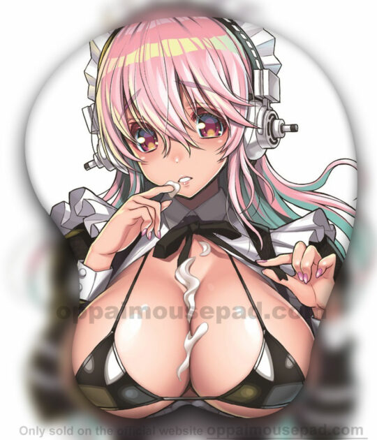 Super Sonico Oppai Mousepad