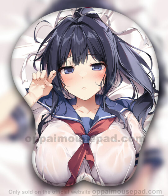 Anime Girl Boobs Mouse Pad