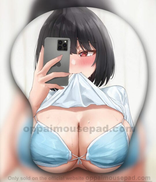 Anime Girl Mouse Pad With Boobs