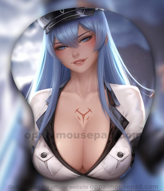 Esdeath Akame Ga Kill 3d Mouse Pad