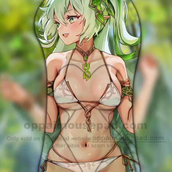 Genshin Impact Nahida Half Body Oppai Mousepad