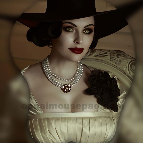 Lady Dimitrescu 3d Mouse Pads