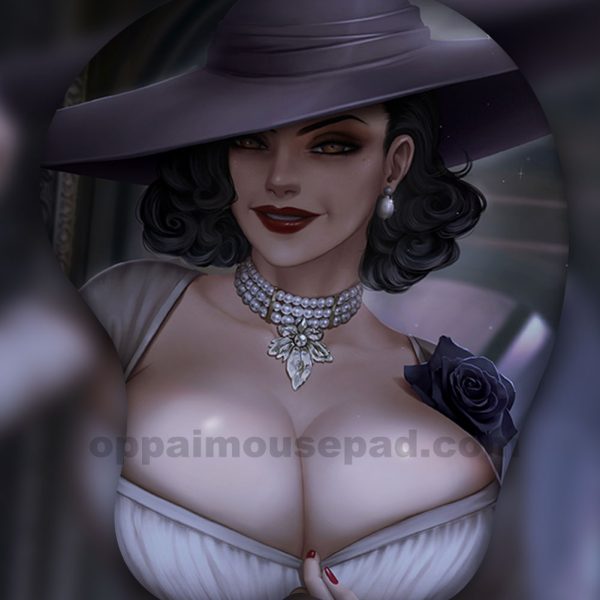 Lady Dimitrescu Boob Mouse Pads