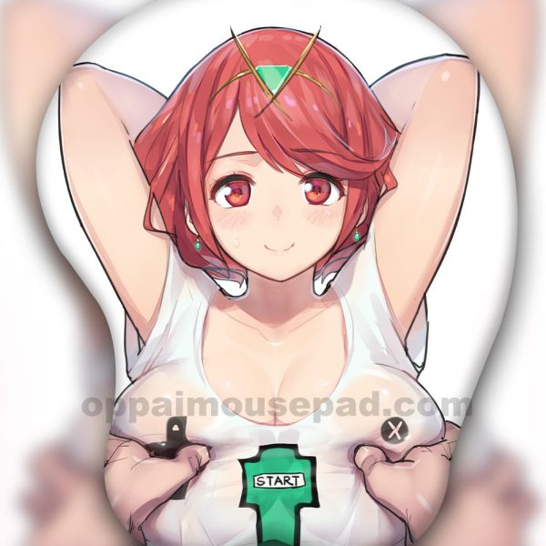 Xenoblade 2 Pyra Oppai Mousepad