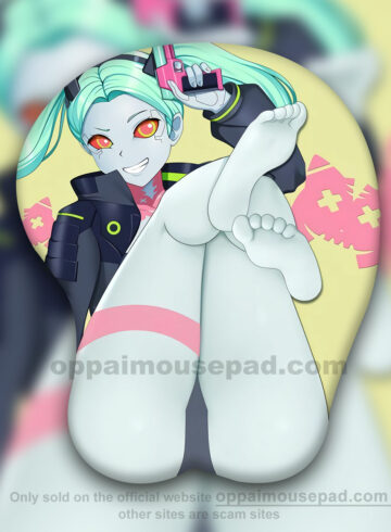 Cyberpunk Edgerunners Rebecca Anime Booty Mouse Pad