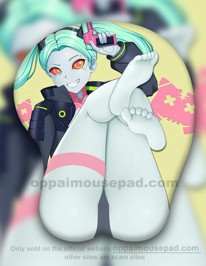 Cyberpunk Edgerunners Rebecca Anime Booty Mouse Pad