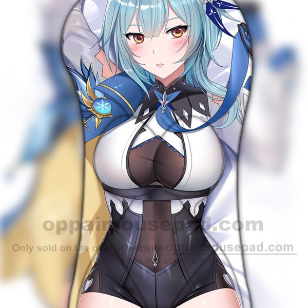 Eula Genshin Impact Half Body Mouse Pad With Boobs