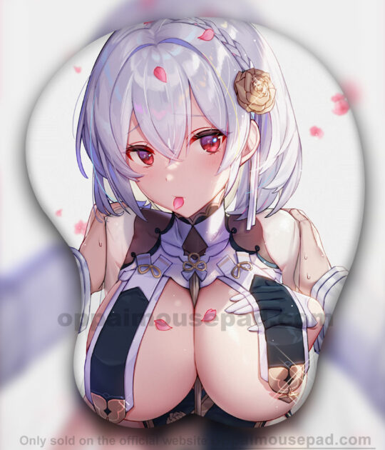 HMS Sirius Azur Lane Oppai Mousepad