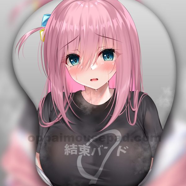 Hitori Gotoh Bocchi the Rock Boob Mouse Pad