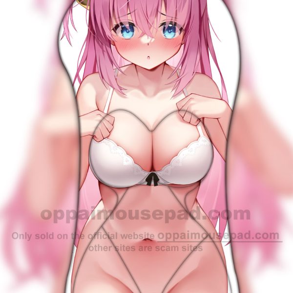 Hitori Gotoh Bocchi the Rock Half Body Anime Boobs Mouse Pad