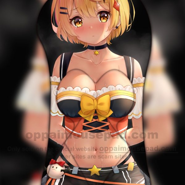 Hololive Mel Oppai Mousepad Half Body